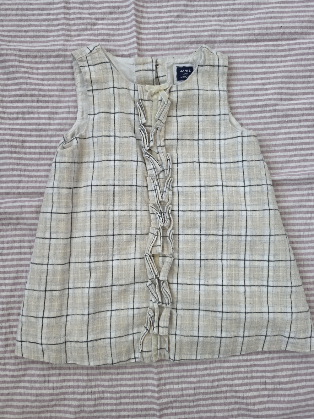 Janie and Jack Ruffle Dress | 3–6M